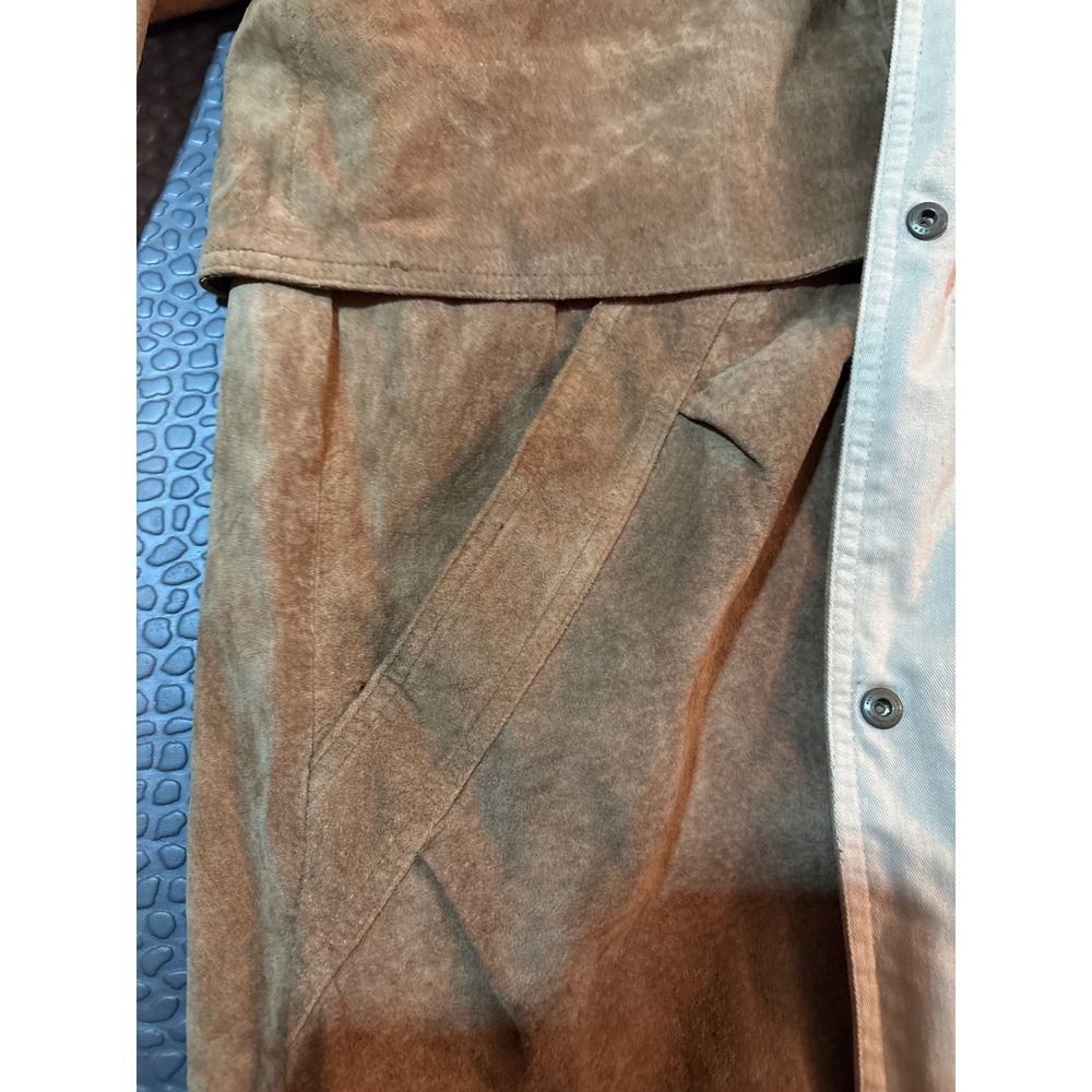Eddie Bauer Leather field jacket Large - Picture 4 of 6
